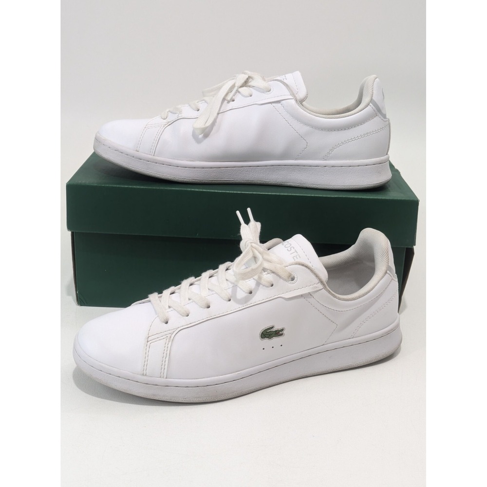 Lacoste Women's Carnaby Sneaker, White, 9.5